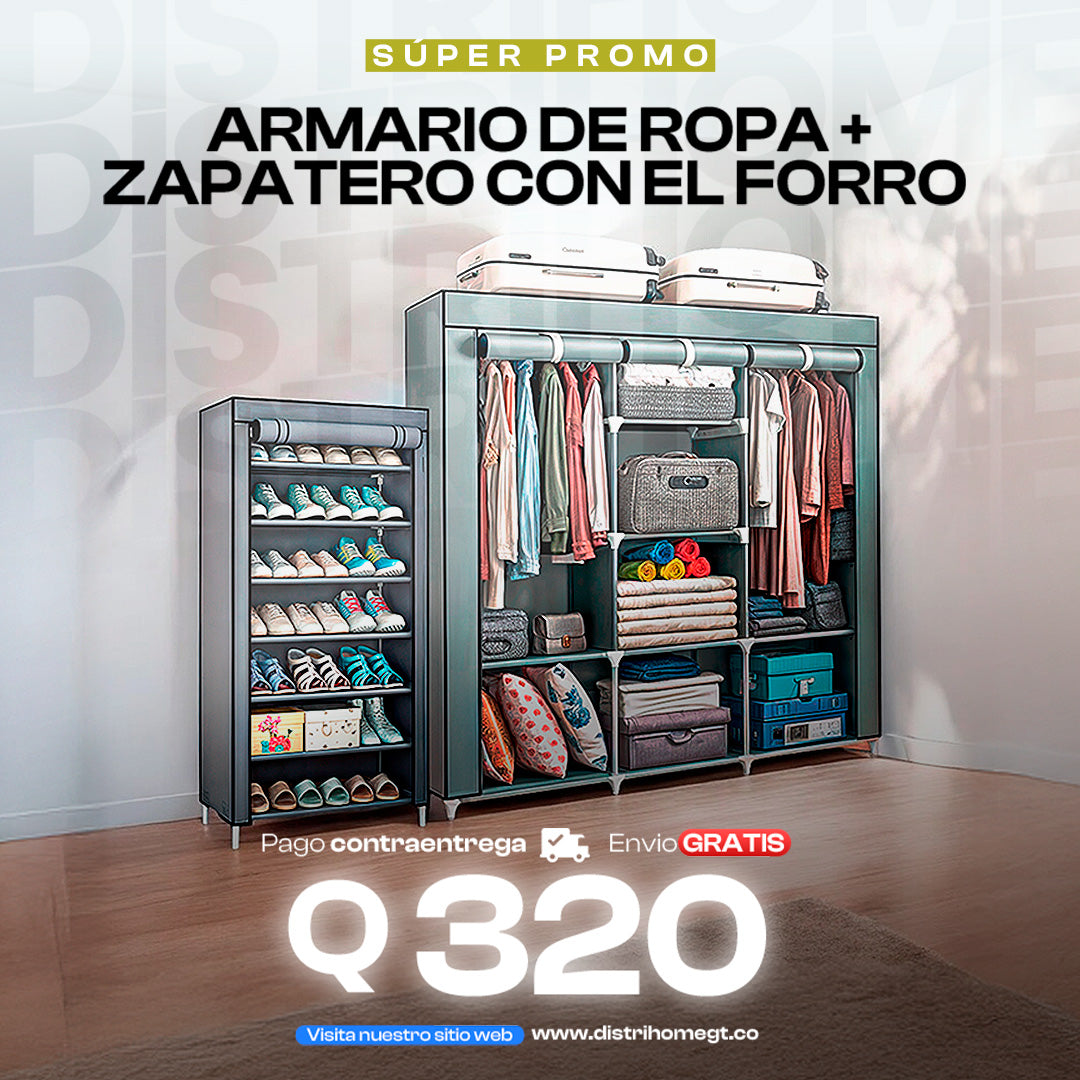 COMBO ARMARIO + ZAPATERO